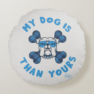 Mijn hond is koeler dan de jouwe rond kussen