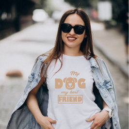Mijn hond is mijn beste vriend t-shirt