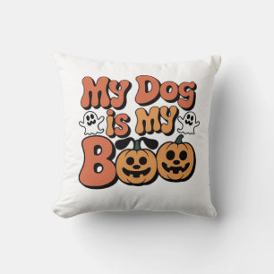 Mijn hond is mijn Boo, leraar, grappige hondenlief Kussen