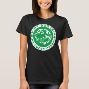 Mijn hond is mijn gelukkige charme Labrador Patric T-shirt