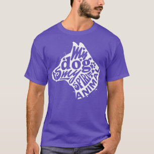 Mijn hond is mijn Spirit Animal Pet Lovers T-shirt
