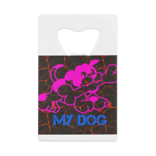 mijn hond kredietkaart flessenopener