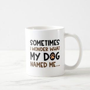 Mijn hond noemde me koffiemok