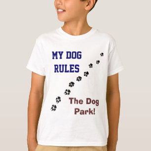 Mijn hond regelt het T-shirt van het Dog Park