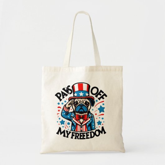mijn hond tote bag (Voorkant)