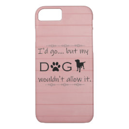 Mijn hond zou het geen iPhone Case toestaan