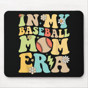 Mijn honkbal mam era grappig honkbal mama moeders  muismat