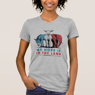Mijn hoop is in het Lam Ezel Lam Olifant T-shirt