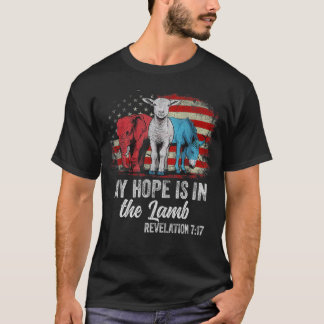 Mijn hoop is in het Lam Openbaring 7:17 T-shirt