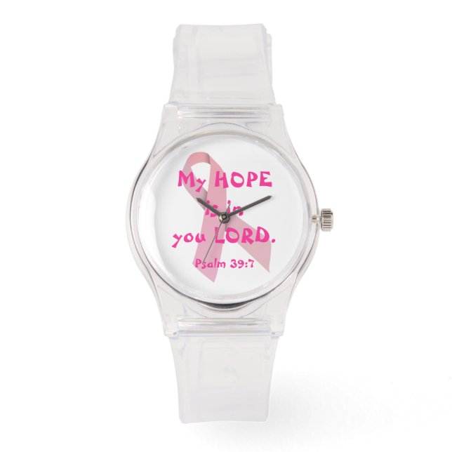 Mijn HOOP is in u Heer kijk Horloge (Voorkant)