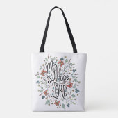 Mijn hoop ligt in de LORD Canvas tas (Achterkant)