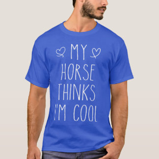 Mijn Horsehin IM Paard Eigenaar cadeau T-shirt