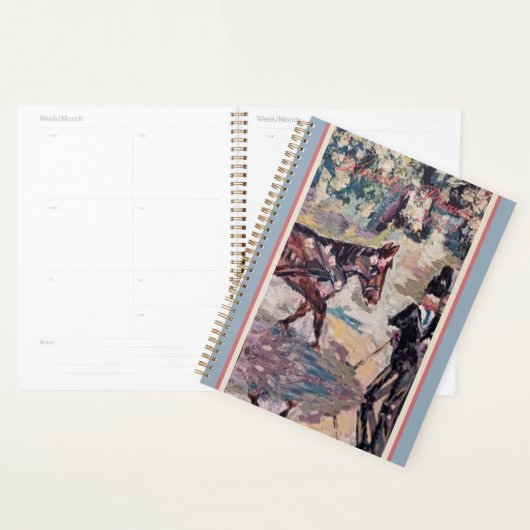 Mijn Horsey Renoir stijl Planner (Display)