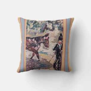 Mijn Horsey Renoir stijl Sierkussen
