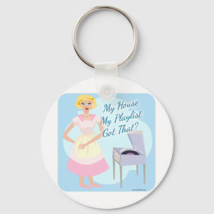 Mijn huis Mijn afspeellijst Sleutelhanger