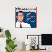 MIJN huis MIJN regels poster (Thuiskantoor)