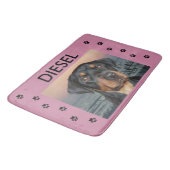 Mijn huisdier en poten badmat (Gekanteld)