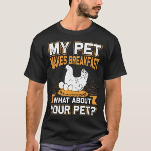 Mijn huisdier maakt ontbijt, hoe zit het met jouw t-shirt