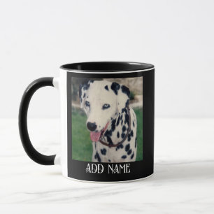 Mijn huisdier vriend Custom foto zwart Mok