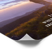 Mijn hulp komt van de LORD. Poster (Hoek)