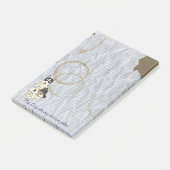 Mijn Husky Ate mijn Lesson Plan Post-it® Notes (Schuin)