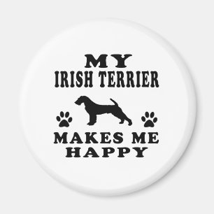 Mijn Ierse Terrier maakt me gelukkig Magneet