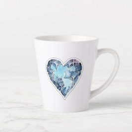 Mijn ijzige hart, gepersonaliseerd latte mok