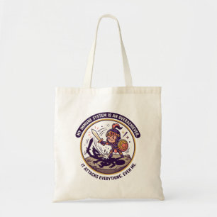Mijn Immuunsysteem Is Een Overpresteerder Het Val Tote Bag