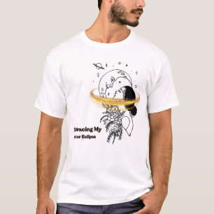 Mijn innerlijke eclips omarmen Himmelse Maan Lijnk T-shirt