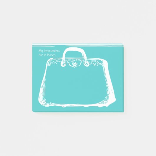 Mijn investeringen zijn in geld post-it® notes (Voorkant)