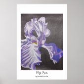 Mijn Iris Poster (Voorkant)
