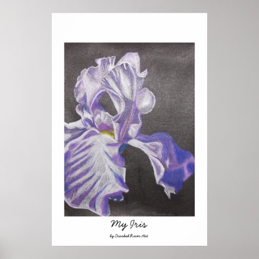Mijn Iris Poster (Voorkant)