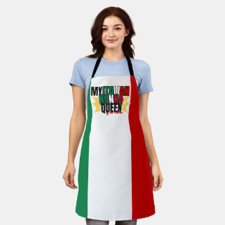 Mijn Italiaanse Nonna is de koningin van de keuken Schort