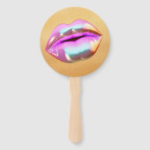 Mijn "jaren '30" gedag kussen handwaaier (Voorkant)