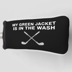 Mijn jas is in de was Golfliefhebber Master Golf Golfheadcover