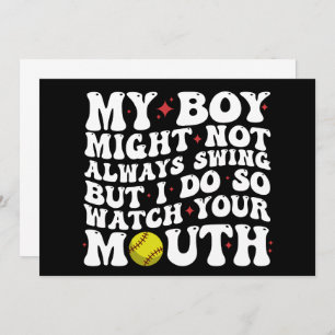 Mijn jongen zwaait misschien niet altijd, maar ik kaart