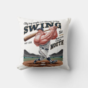 Mijn jongen zwaait misschien niet altijd, maar ik kussen