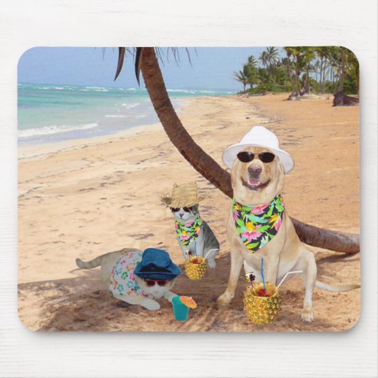 Mijn jongens op vakantie muismat (Voorkant)