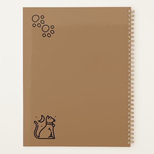 "Mijn journaal" Planner (Achterkant)
