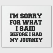 MIJN JOURNEY CADEAUPAPIER (Vlak)