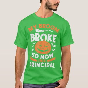 Mijn kamer broekte dus nu ben ik een hoofdhallowee t-shirt
