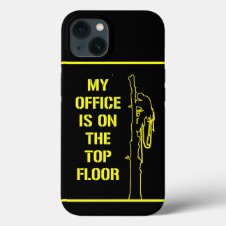 Mijn kantoor staat op de bovenste verdieping. iPhone 13 hoesje