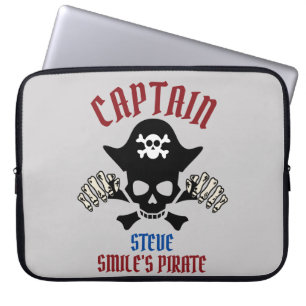 Mijn kapitein International Talk Like a Pirate D Laptop Sleeve