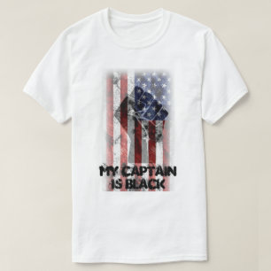 Mijn kapitein is Black T-Shirt
