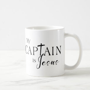 Mijn kapitein is Jezus Koffiemok