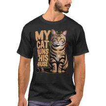 Mijn kat bestuurt mijn huis - Grappige kattenliefh