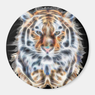 Mijn kat doet de tijger oude energie op. magneet