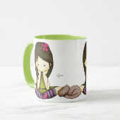 Mijn kat en ik mok (Voorkant links)