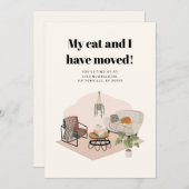 Mijn Kat en ik verplaatsen Wijziging Adres verplaa (Voorkant / Achterkant)