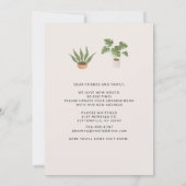 Mijn Kat en ik verplaatsen Wijziging Adres verplaa Aankondiging (Achterkant)